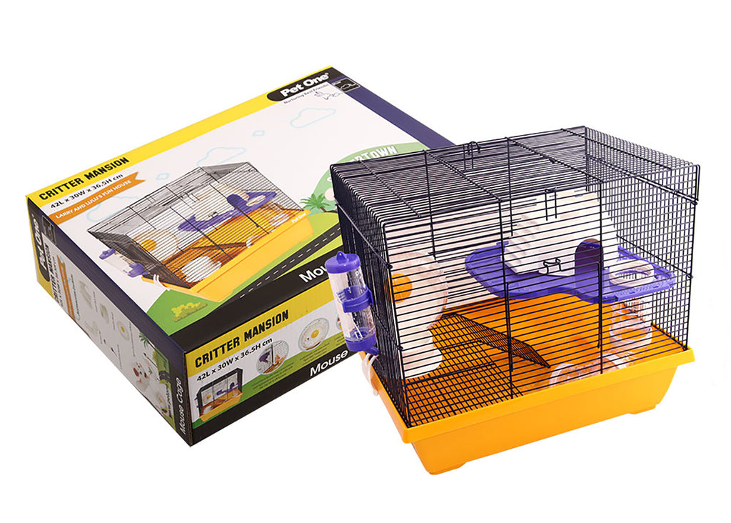 Pet One Critter Mansion Mouse Wire Cage