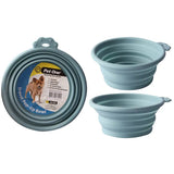 Pet One Silicone Round Travel Bowl