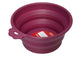 Pet One Round Silicone Travel Bowl