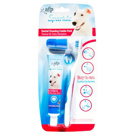 Upmarket Pets & Aquarium | All For Paws Dog Sparkle Dental Cleaning Set
