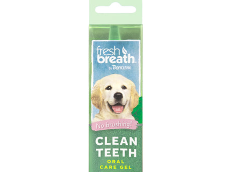 Upmarket Pets & Aquarium | Tropiclean Fresh Breath Clean Teeth Gel 59ml | Shop pet supplies online