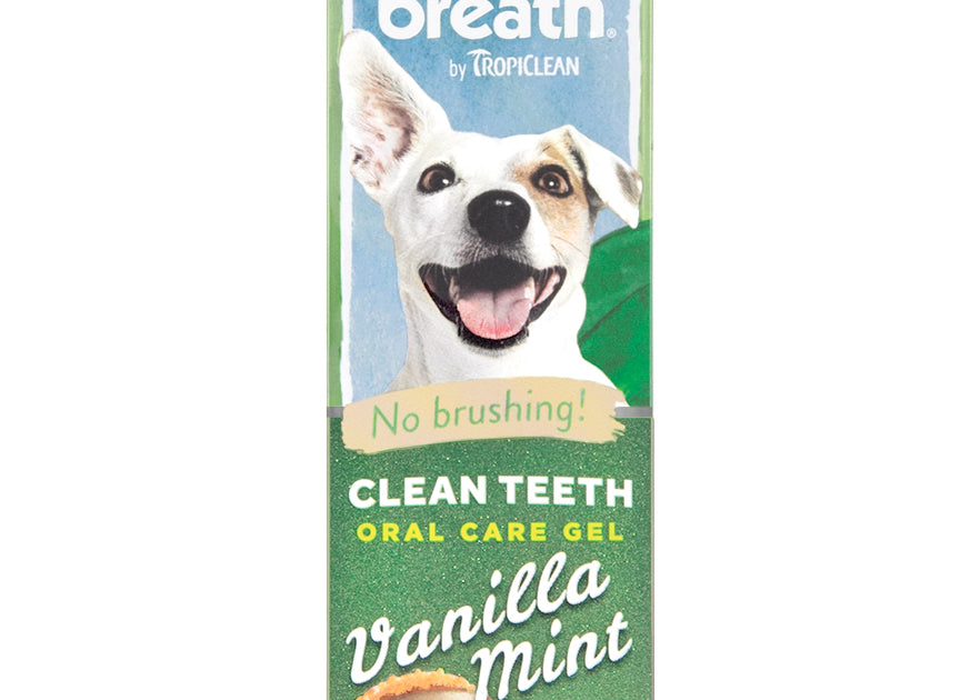 Upmarket Pets & Aquarium | Tropiclean Fresh Breath Vanilla Mint Teeth Gel | Shop pet supplies online