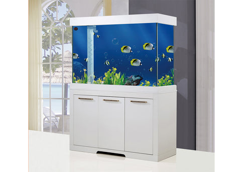 Oceanson V28 - T120 - 120cm x 50cm x 85xm / 75cm Aquarium with Cabinet and Sump