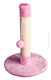 Scratching Tree Post With Ball 30x30x45cm (pink)