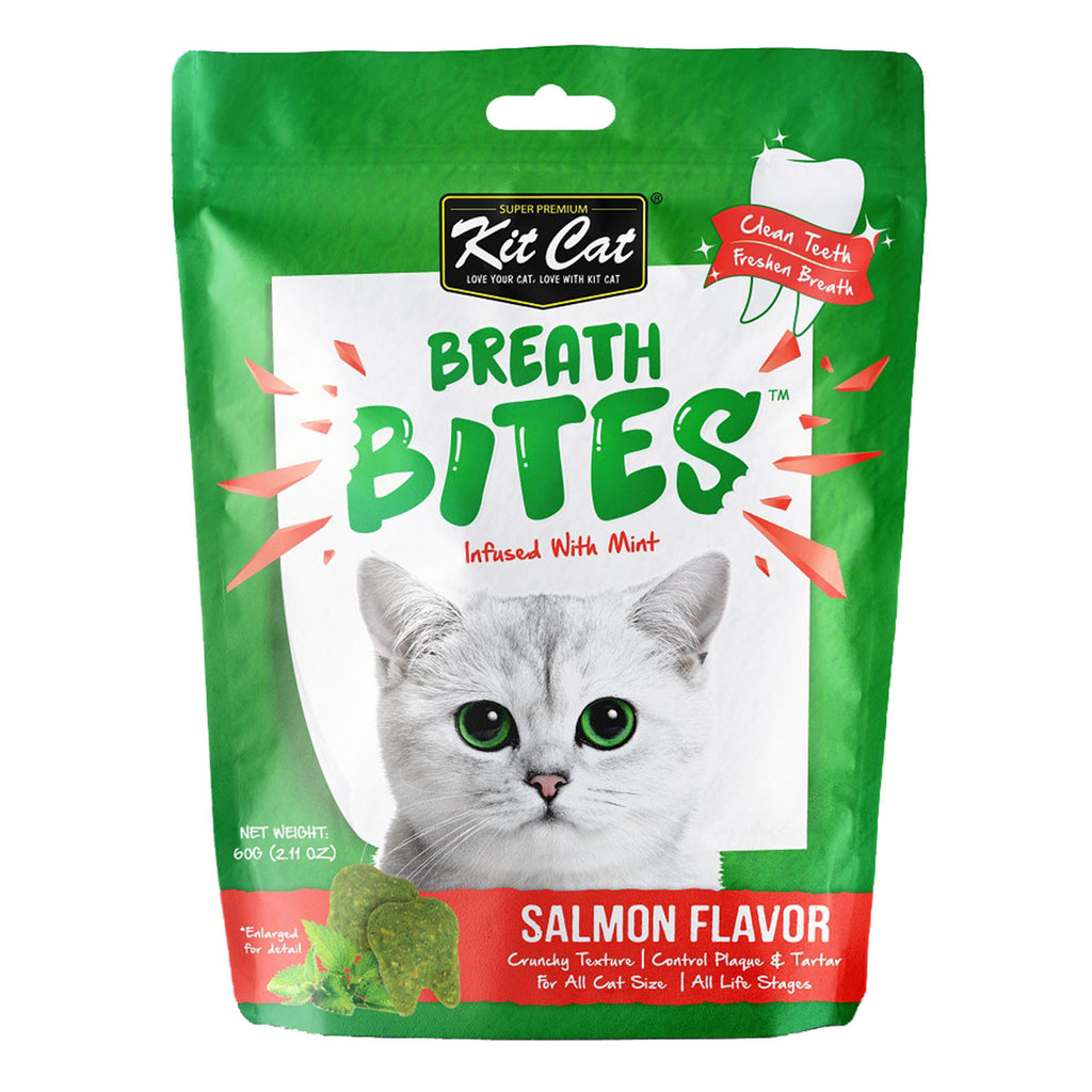Kit Cat Breath Bites Salmon 60gm