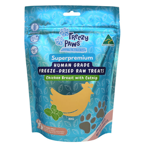 Freezy Paws Chicken Breast with Catnip