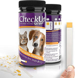 CheckUp DOG AND CAT URINE TESTING STRIPS FOR DETECTION OF BLOOD IN THE URINE 50pk
