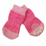 Zeez- Non-Slip Pet Socks Pink