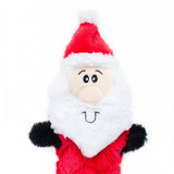 ZippyPaws Holiday Jigglerz Santa