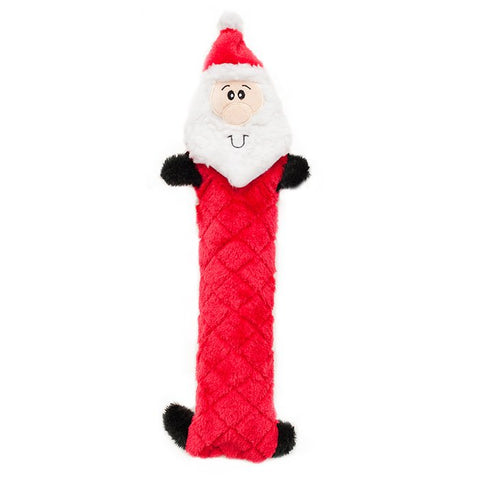 ZippyPaws Holiday Jigglerz Santa