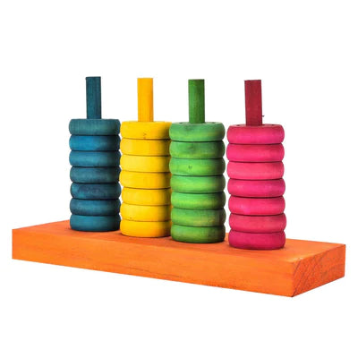 Feathered Friends Educational Stacking Blocks