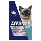 Advance Adult Cat Succulent Turkey Wet Food Trays – Australian-made complete and balanced wet cat food for adult cats available in 85g and 7x85g