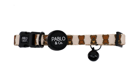 Pablo & Co Cat Collar Teddy Bear Picnic