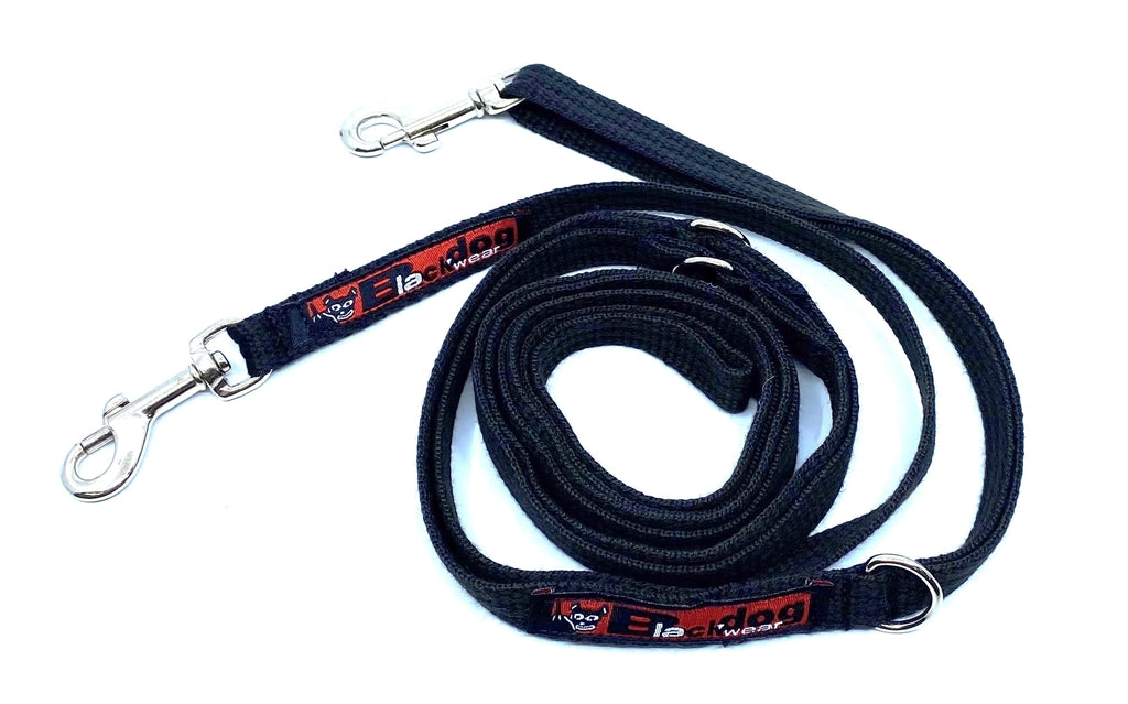 Black Dog Double Ended Lead Upmarket Pets Melbourne