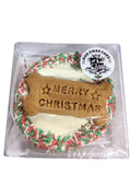 Huds and Toke Merry Christmas Frosted Doggy Cake 1pk - 12cm