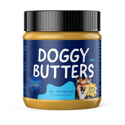 Doggylicious Doggy Hip Joint And Coat Peanut Butter 250g