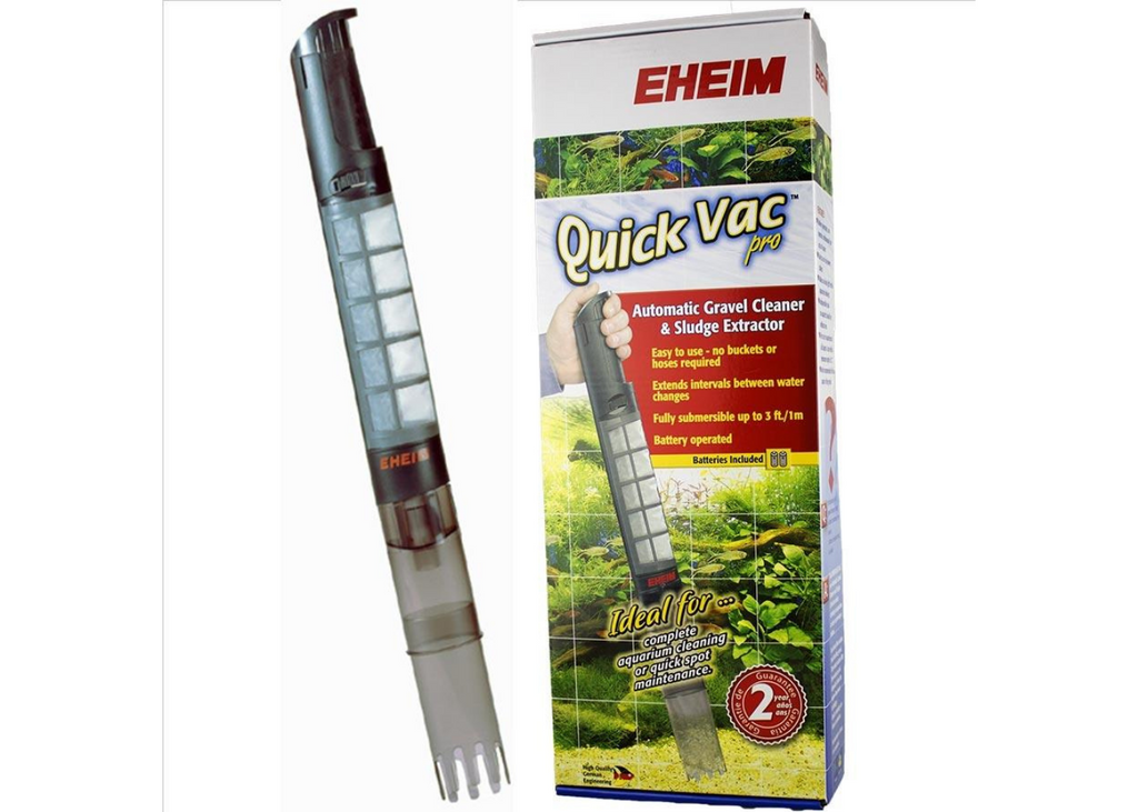Eheim Quick Vac Pro 3531000 automatic battery powered aquarium gravel cleaner