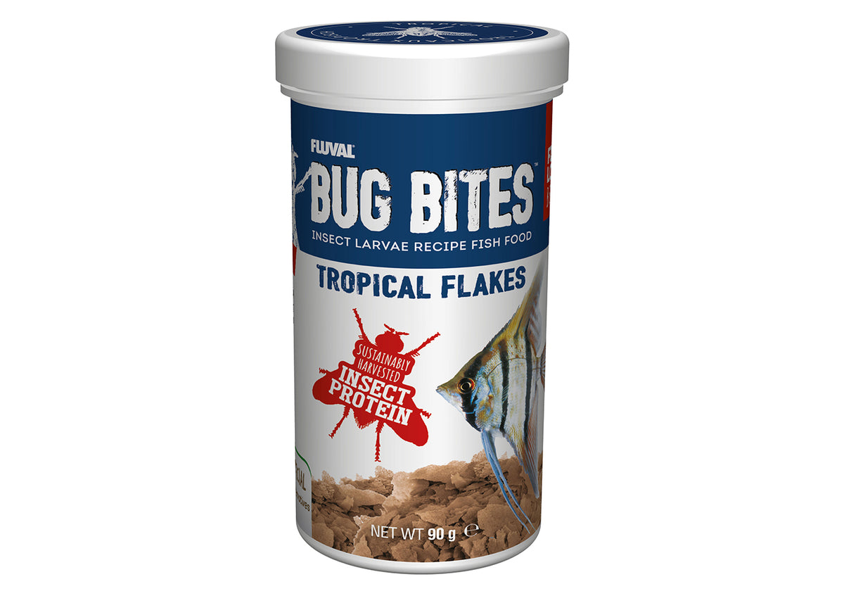 Fluval Bug Bites Tropical Flakes – Upmarket Pets Melbourne