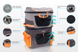 Ibiyaya Two-Tier Backpack
