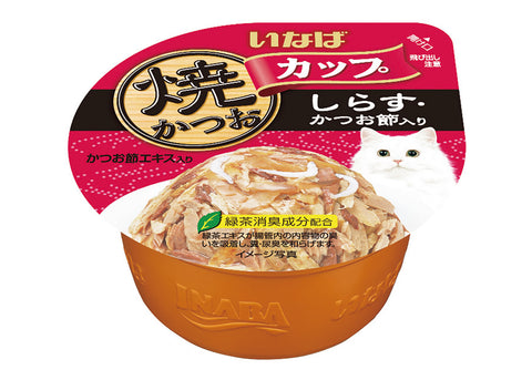 Inaba Tuna Flake In Whitebait and Sliced Bonito Gravy(TRAY)