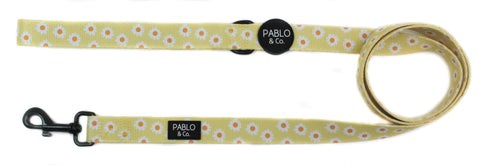 Pablo & Co Yellow Daisy Dog Leash