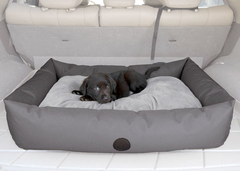K&H Luxury Travel SUV Cargo Bed Grey 90 x 60cm