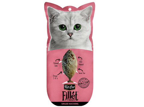 Kit Cat Fillet Fresh Grilled Mackerel Wet Food