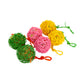 Kazoo - Colour Wicker Ball w/Crinkle&Sisal 6 Pack