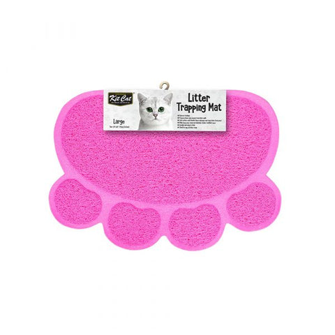 Kit Cat Litter Trapping Mat Pink