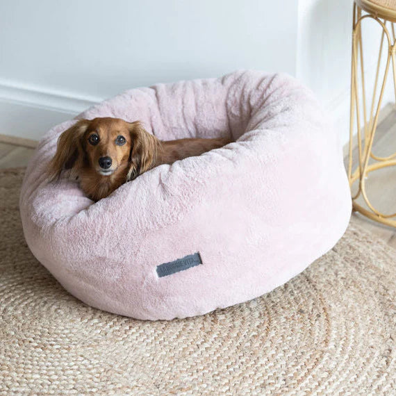 La Doggie Vita Plush Dusty Pink Donut Upmarket Pets Melbourne