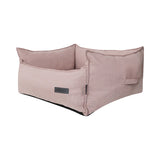 La Doggie Vita - Luxe Trim Pink High Side Bed