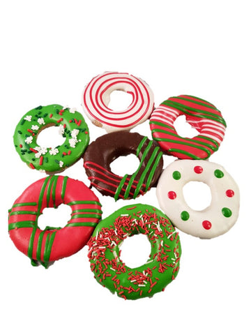 Huds and Toke Christmas Large Doggy Donut - Single