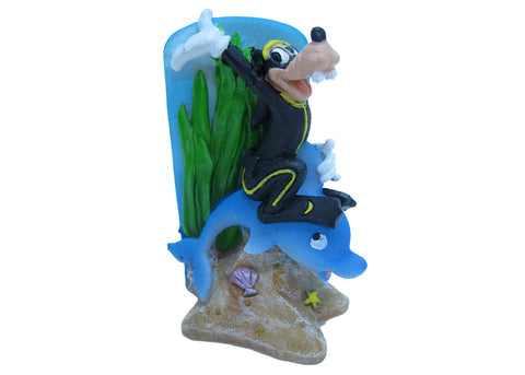 Penn Plax Mickey Mouse Friends Ornament - Goofy and Dolphin