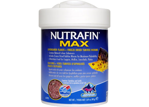 Nutrafin Max Livebearer Flakes
