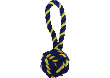 PetSport Twisted Mini Braided Monkey Fist 17cm