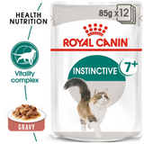 Royal Canin Instinctive 7+ Gravy wet cat food for cats over 7 years 85g