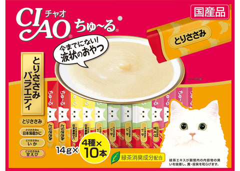 Ciao Churu Purée Cat Wet Treat - Chicken Fillet Variety