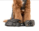 Pablo & Co Poop Bag Holder Khaki Leopard