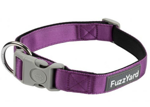 Fuzzyard - Dog Collar Grape XS