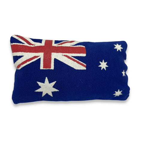 Soft Plush Flag Shape Toy - Interactive Dog Toy - Austrlian Flag