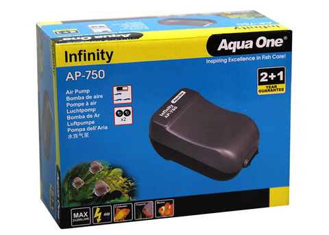 Aqua One Infinity Air Pump 200LH - 2pk