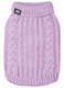 DGG Knitwear Chunky Fluffy Lilac