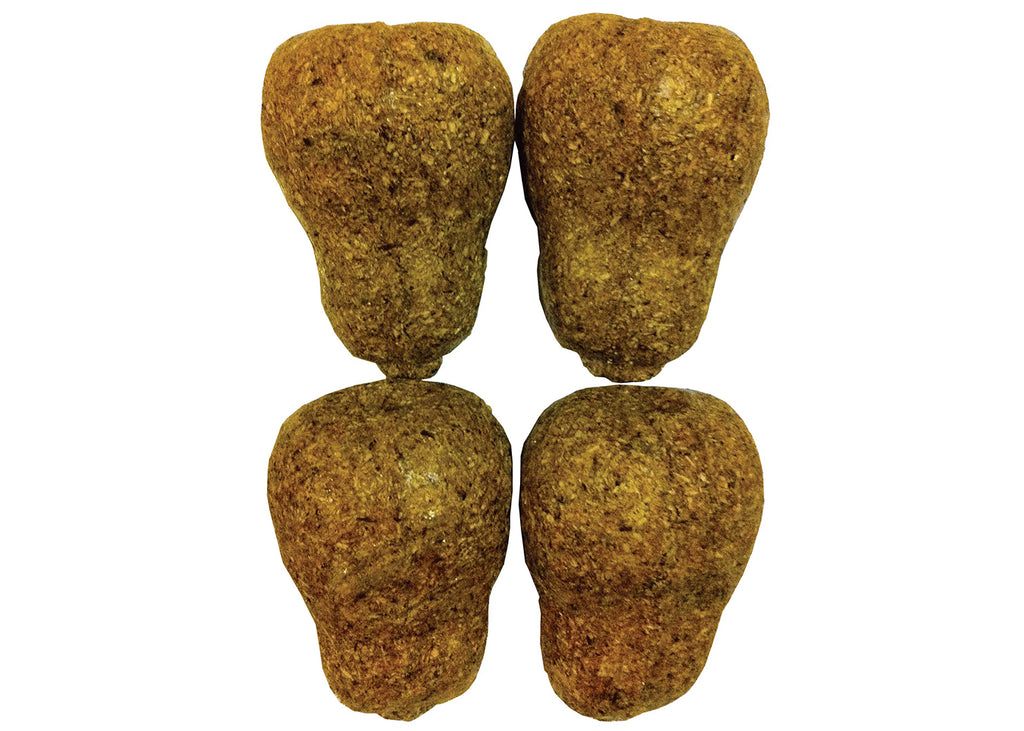 Veggie Patch Pear Nibblers 4 pack of pear-shaped natural chew toys for rabbits and guinea pigs