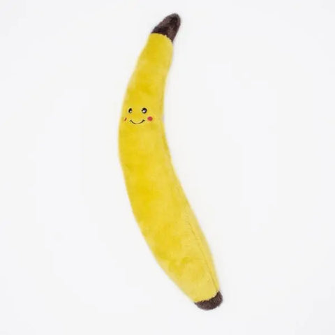 Zippy Paws Squeaky Jigglerz - Banana