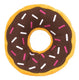 Zippy Paws Donutz - Chocolate