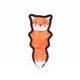 Zippy Paws Z-Stitch Skinny Peltz - Fox