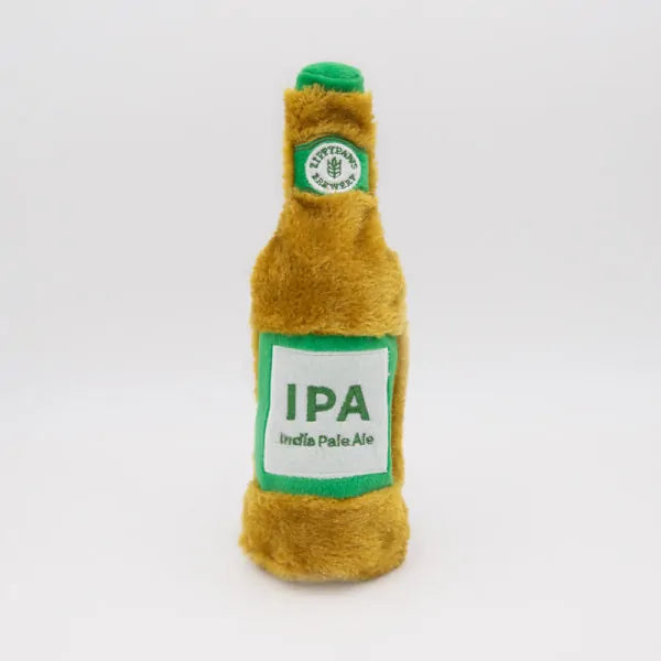 Zippy Paws Happy Hour Crusherz Bottle Crunch Dog Toy - IPA