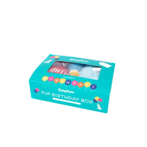 Upmarket Pets & Aquarium | Zippy Paws - Birthday Box | Shop Dog Toys online