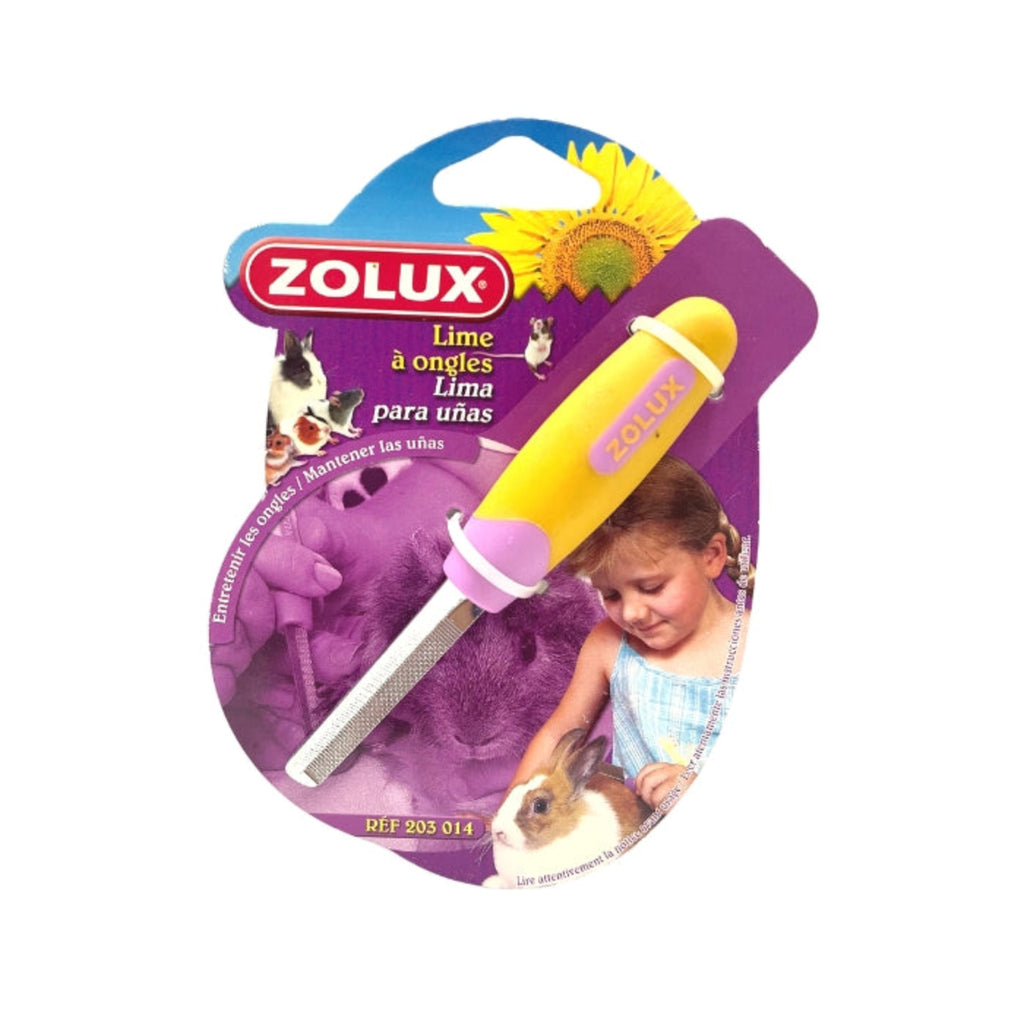 Zolux Nail File for Small Animals – post-trim nail smoothing file for rabbits guinea pigs rats ferrets and small pets