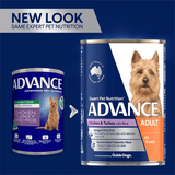 Advance Adult Dog All Breed Chicken, Turkey And Rice Can